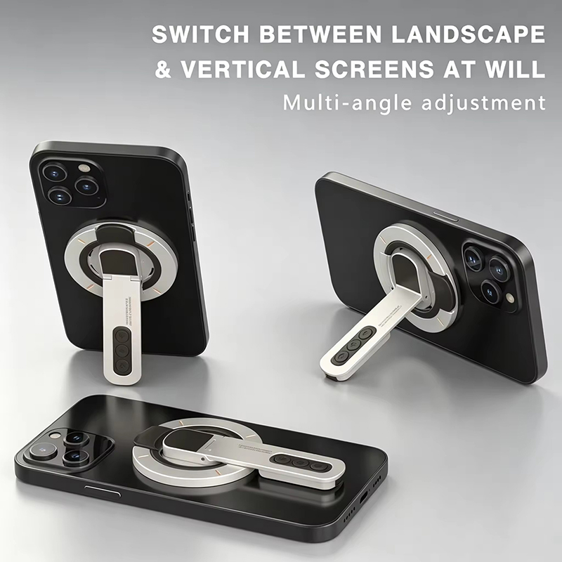 Phone Accessories For Men - Dwustronny Magnetyczny Uchwyt Pierścieniowy do Telefonu