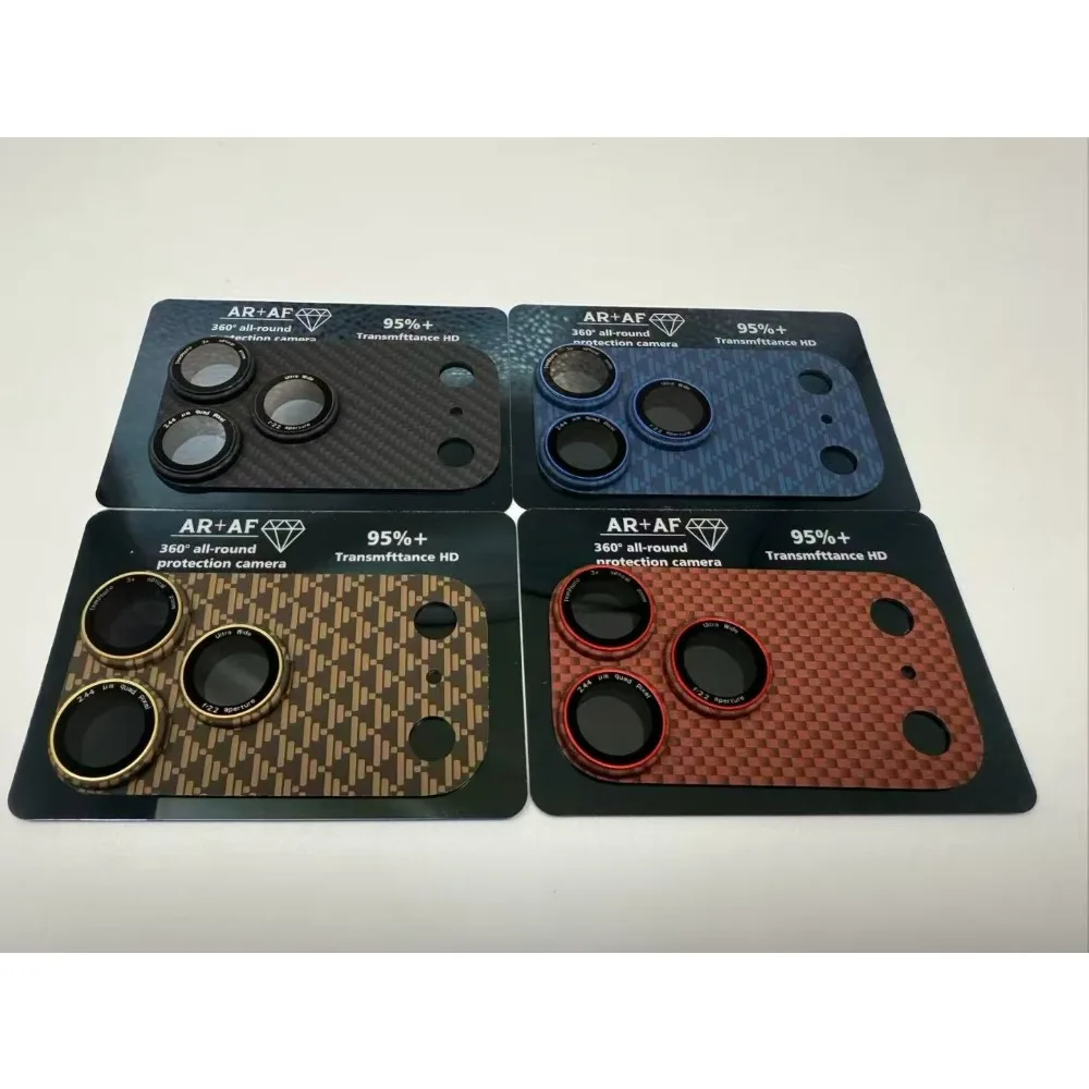 Quality Phone Accessories - Osłona obiektywu aparatu z włókna węglowego