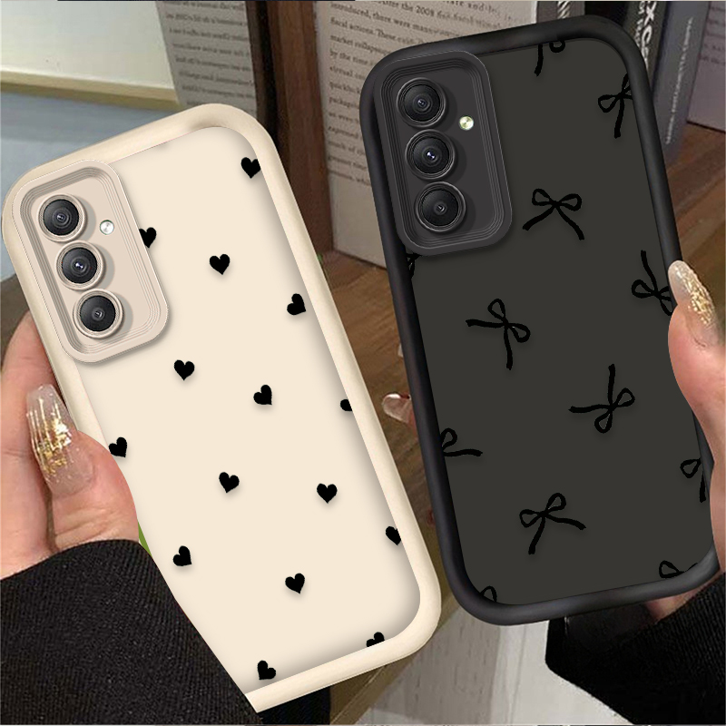 Czarne etui z motywem serca, k – Samsung Accessories Phone recenzja i cena
