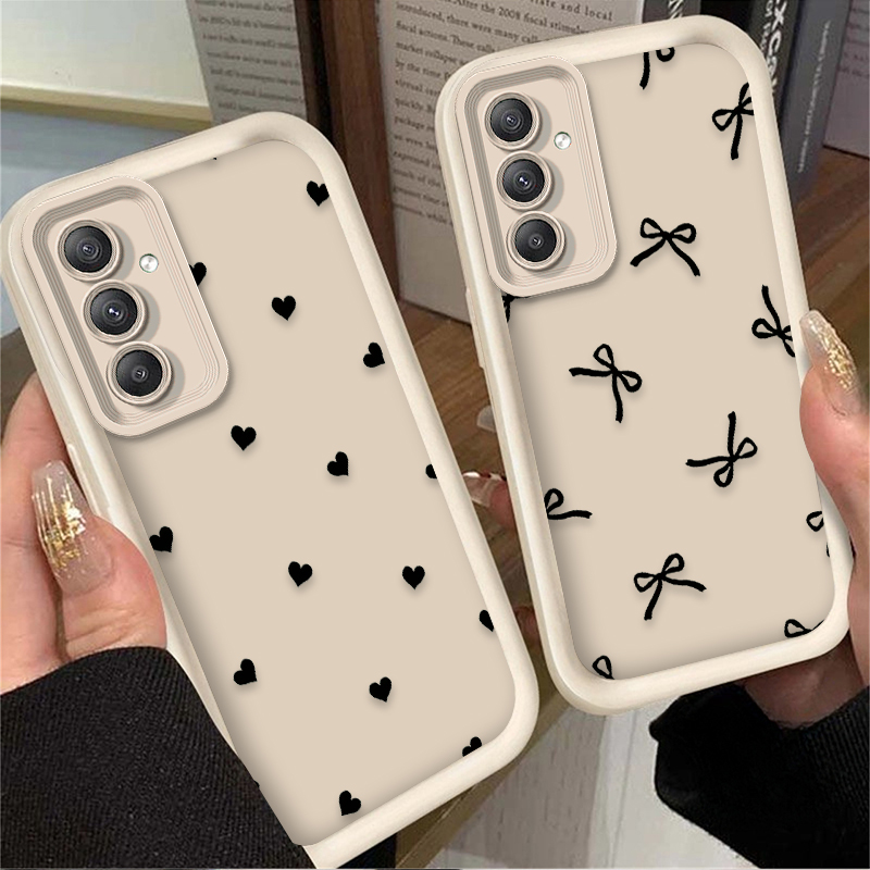 Czarne etui z motywem serca, k – Samsung Accessories Phone recenzja i cena