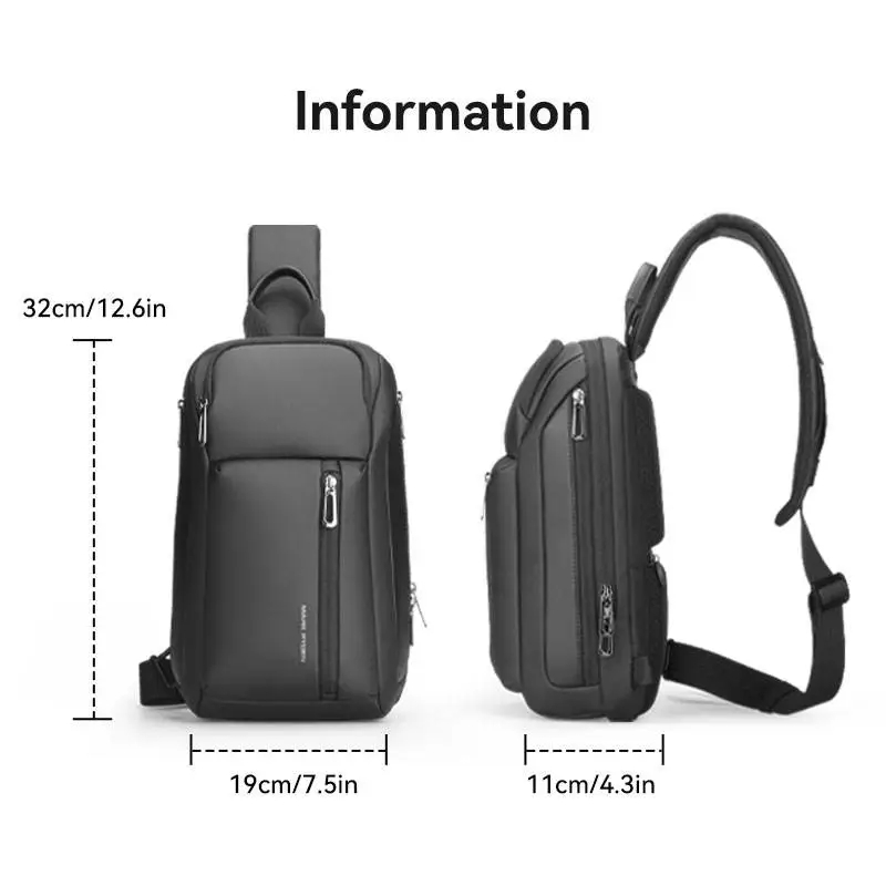 Torba na klatkę piersiową Mark – Phone Accessories For Men recenzja i cena