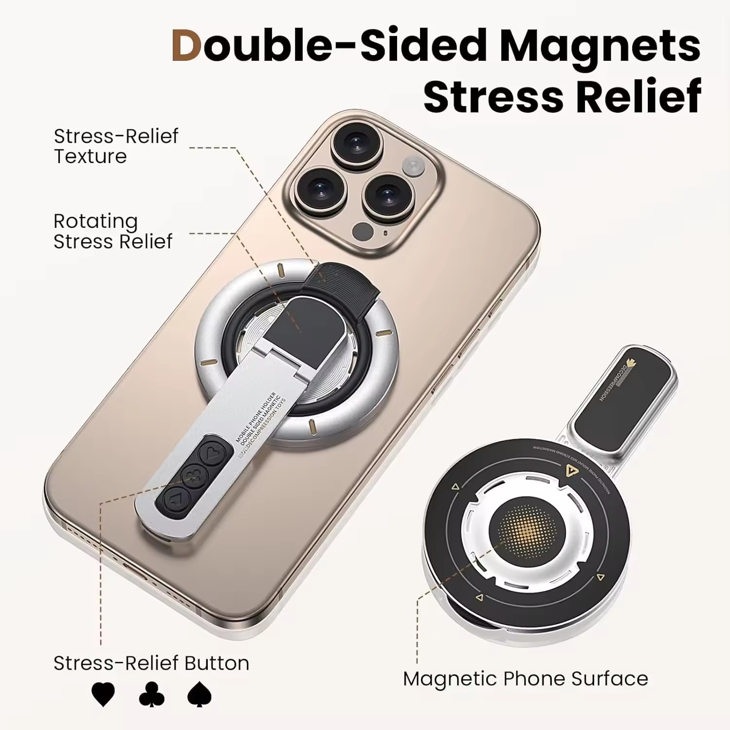 Dwustronny Magnetyczny Uchwyt  – Phone Accessories For Men recenzja i cena