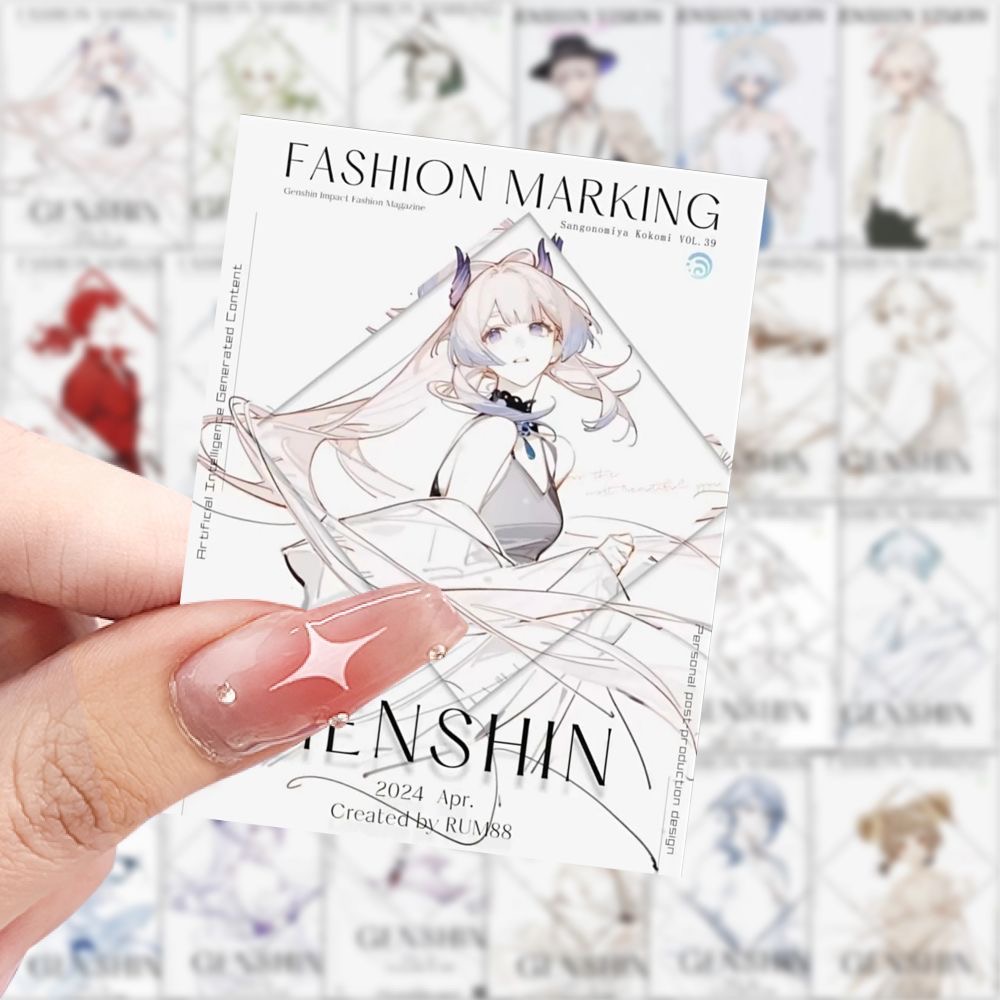 189 naklejek z postaciami Gens – Phone Accessories Poster recenzja i cena