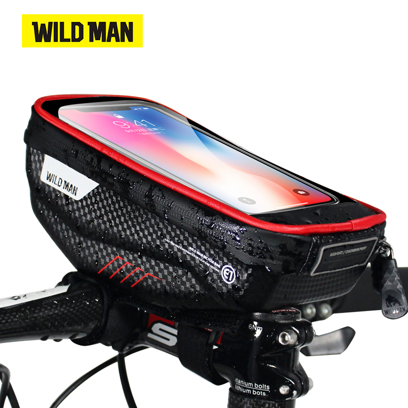 WILD MAN Bicycle Bag 6.0 Inch  – Youtube Phone Accessories recenzja i cena
