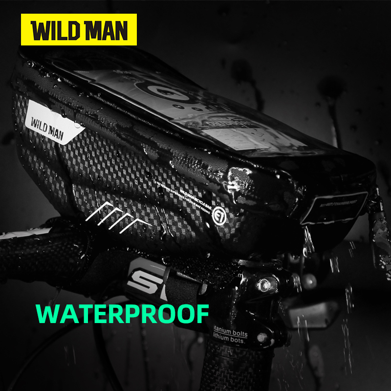 WILD MAN Bicycle Bag 6.0 Inch  – Youtube Phone Accessories recenzja i cena