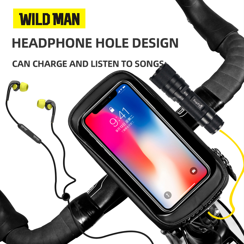 WILD MAN Bicycle Bag 6.0 Inch  – Youtube Phone Accessories recenzja i cena