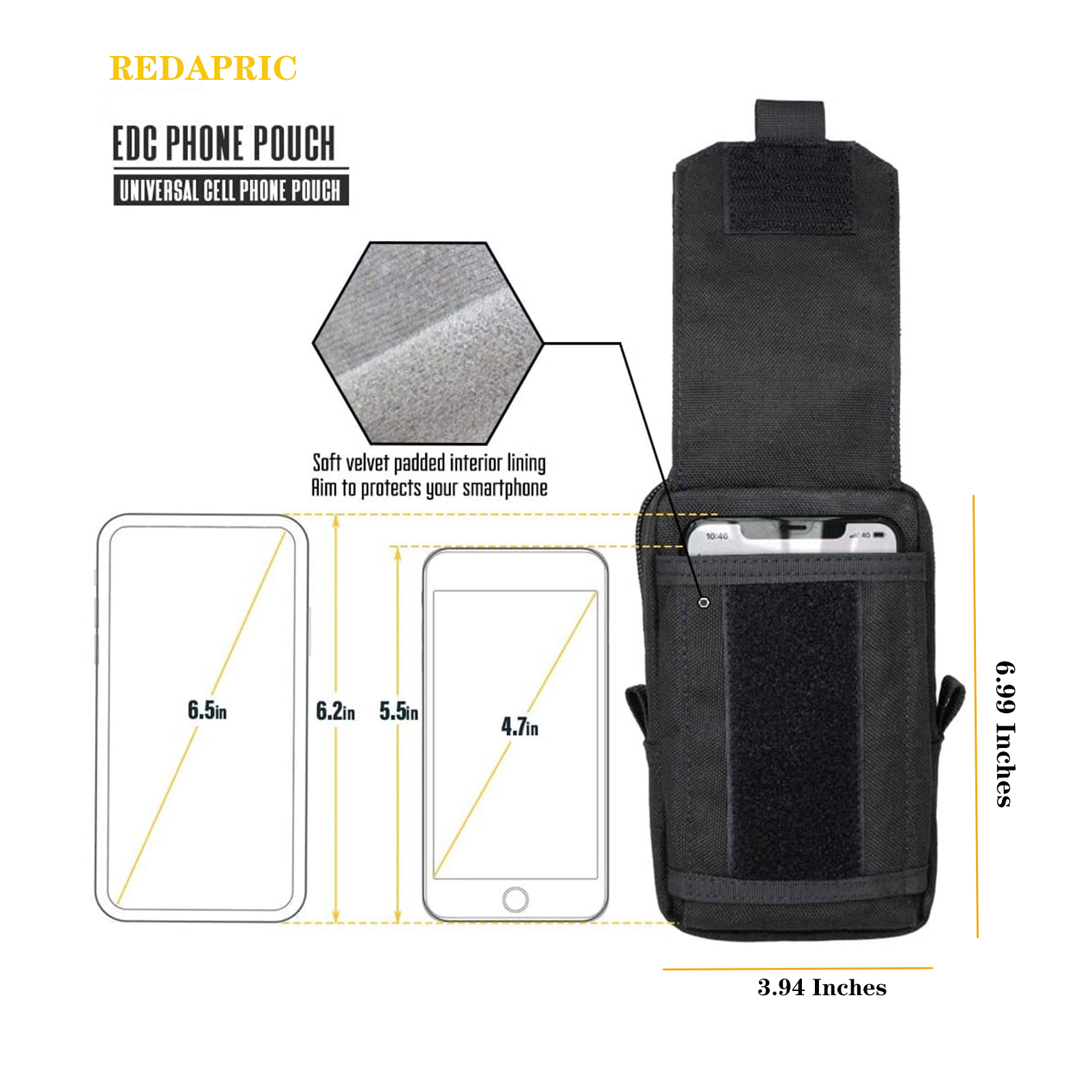 Taktyczna saszetka Molle sasze – Phone Accessories For Men recenzja i cena