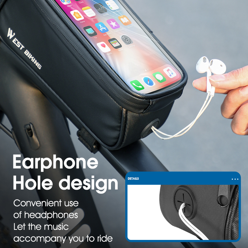 Torba rowerowa na ramę WEST BI – Youtube Phone Accessories recenzja i cena