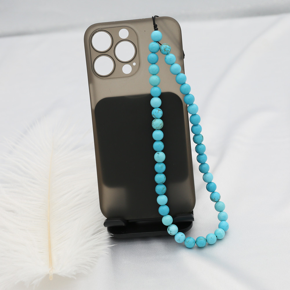 8MM niebieski turkusowy zroszo – Phone Accessories For Men recenzja i cena