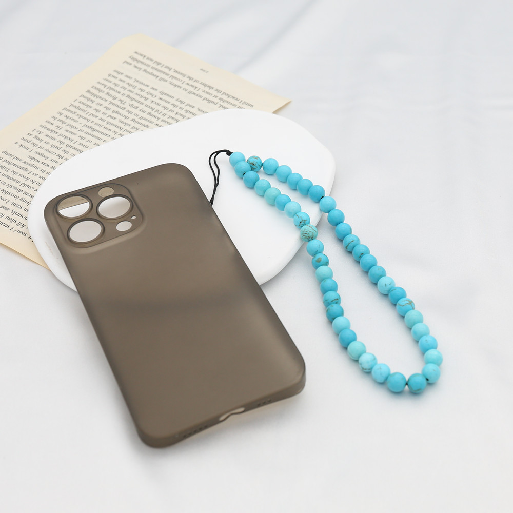 8MM niebieski turkusowy zroszo – Phone Accessories For Men recenzja i cena