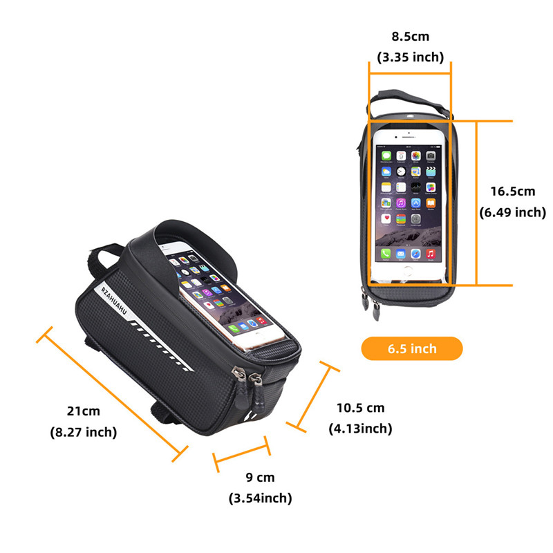 Torba rowerowa na ramę, wodood – Youtube Phone Accessories recenzja i cena