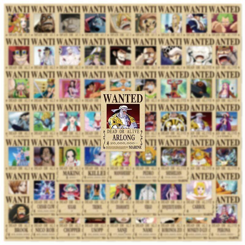 Naklejki One Piece 140 szt. Pl – Phone Accessories Poster recenzja i cena