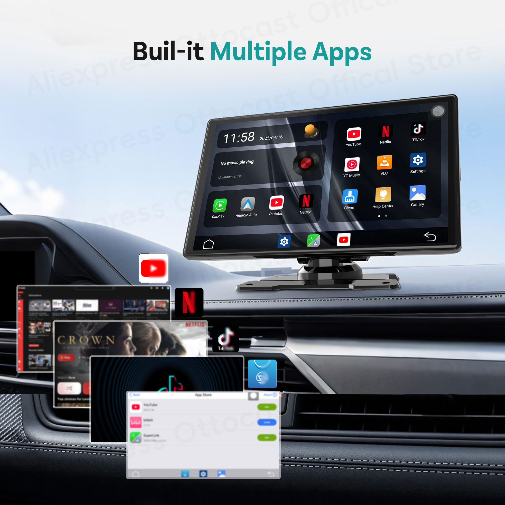 Ottocast Express Android Samoc – Youtube Phone Accessories recenzja i cena